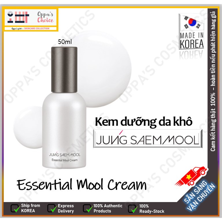 Kem dưỡng da khô JUNG SAEM MOOL ESSENTIAL MOOL CREAM