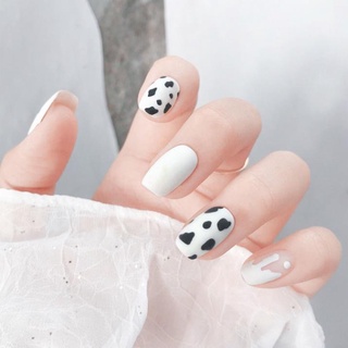 Sticker nail bò sữa trang trí móng