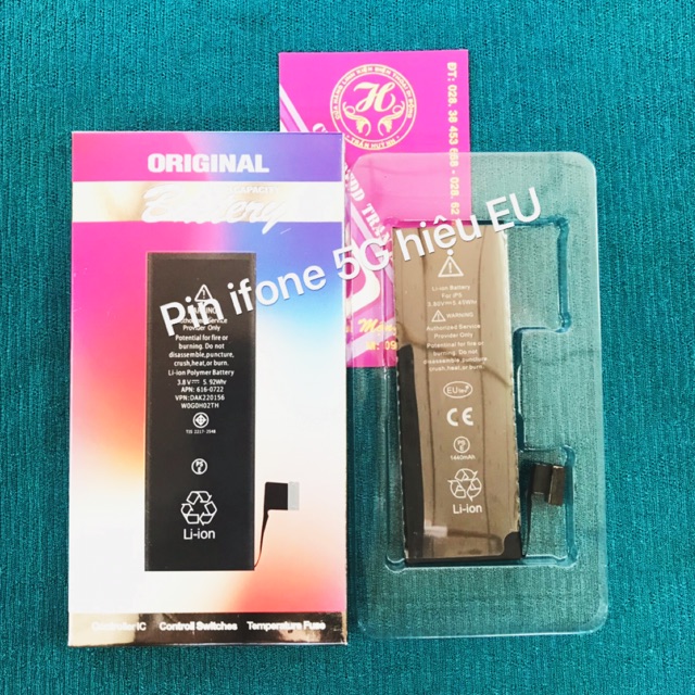 Pin 5G Zinxuất châu âu - mới 100%