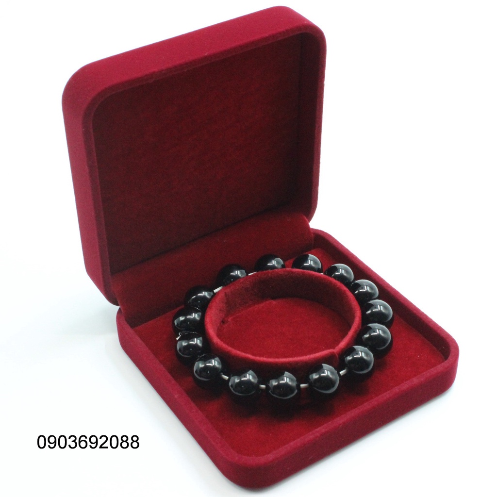 Hộp vải nhung đựng trang sức HCM, hộp nhung đựng nhẫn, bông tai, lắc tay,lắc chân, dây chuyền, đồng hồ Ivy Store