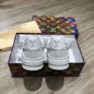 Giầy Lv cổ thấp full trắng cao cấp (full box + free ship check hàng trước khi nhận)