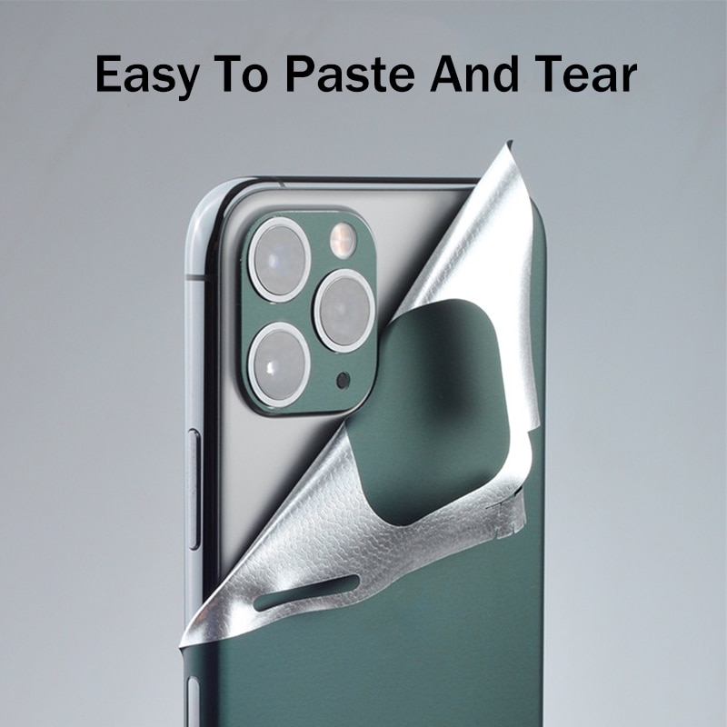 Miếng Dán Màn Hình Chống Trầy Xước Thay Đổi Màu Độc Đáo Cho iPhone 11 Pro Max XR X XS Max 7 8 6 6s Plus