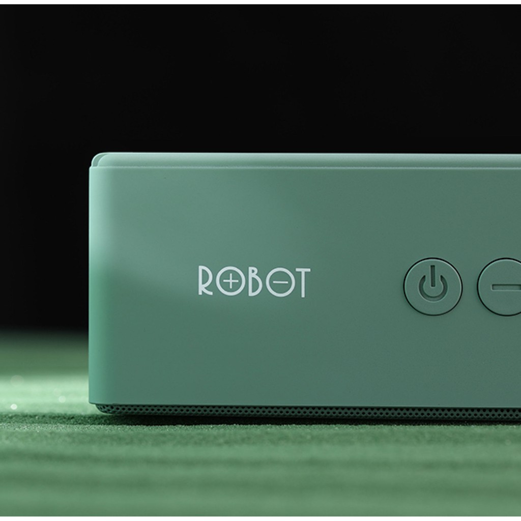 Loa Bluetooth ROBOT RB420 Công Suất 6W Hỗ trợ TWS ghép đôi 2 loa Âm thanh vòm hỗ trợ thẻ nhớ và cổng AUX/USB - Hàng Chín