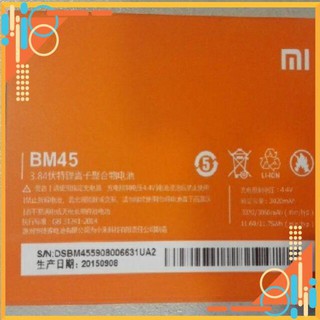 Pin xiaomi redmi note2/ BM45 xịn bảo hành 3 tháng