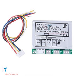 Mạch Sạc Và Bảo Vệ Pin 3.2V LIFEPO4 12.8V 4S 100A