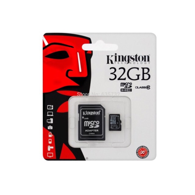 Thẻ nhớ Kingston 32 G Class 10