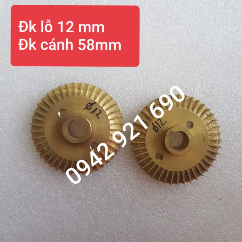 Cánh nước máy bơm chân không  bằng đồng thau đủ kích cỡ