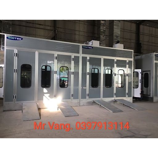 Phòng sơn sấy bằng dầu đồng bộ chất lượng cao (kiểu hút âm sàn)