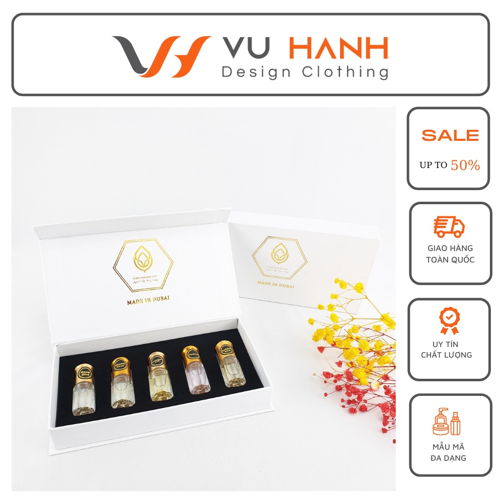 Set tinh dầu 5 lọ | Shop Vũ Hạnh