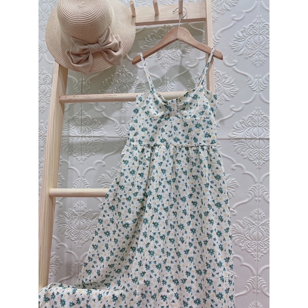 Váy hai dây hoa nhí ulzzang vingate