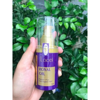 Tinh dầu dưỡng tóc Lacei tím 70ml