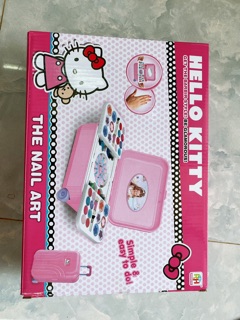 VALI TRANG ĐIỂM THẬT hello kitty cho bé
