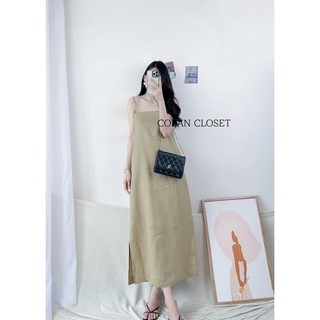 ĐẦM DÂY XUÔNG LINEN