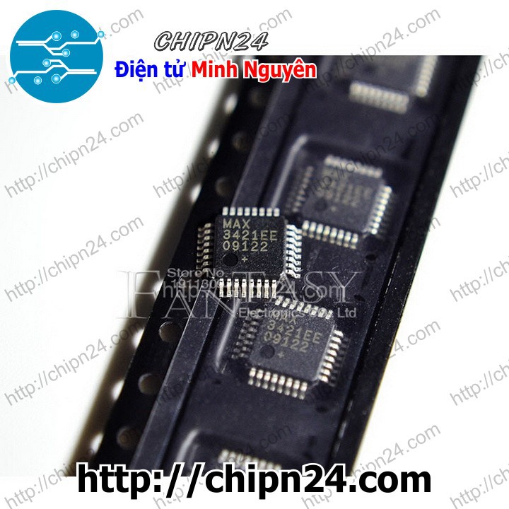 [1 CON] IC MAX3421 TQFP-32 (SMD Dán) (MAX3421EEHJ 3421)