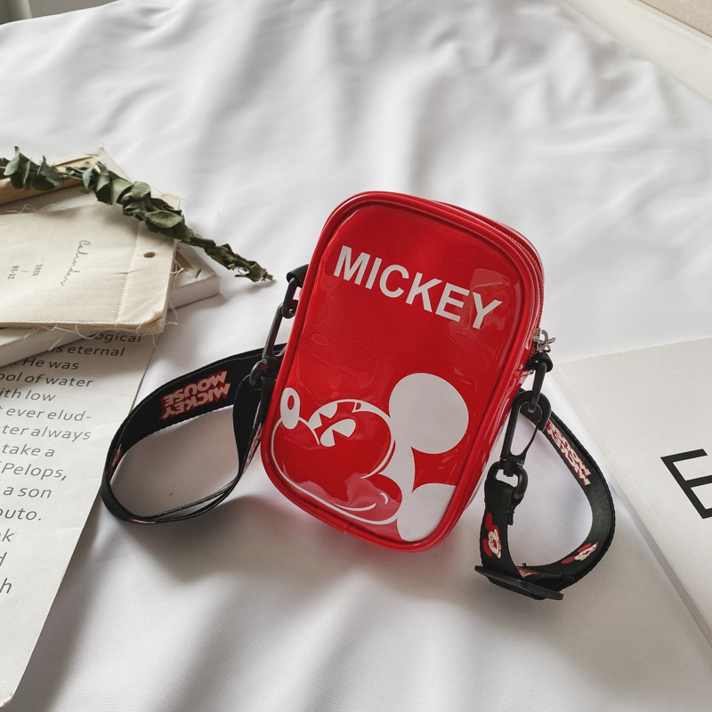 Túi cho bé trai bé gái 💝 FREESHIP 50k💝Túi Đeo Chéo Hình Chuột Mickey Dễ Thương Cho Bé