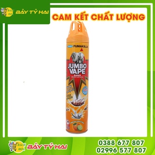 Xịt Muỗi JUMBO Hương Cam Chanh & Lavender Chai 600ml
