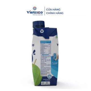 1 Thùng nước dừa tươi Vietcoco 330ml (12 Hộp)