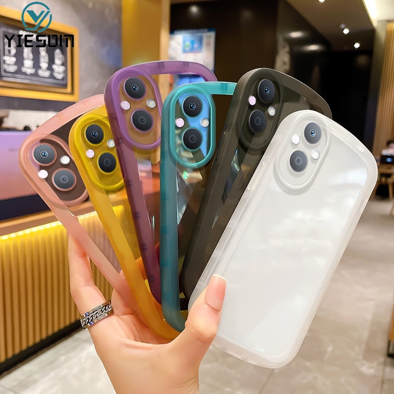 Ốp Điện Thoại Silicone Mềm Trong Suốt Chống Sốc Cho OPPO Reno 7 7Z 6 6Z 5 5Z 4G 5G 2F