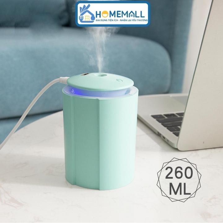 Máy xông tinh dầu kiêm đèn ngủ nút cảm ưng - Máy tạo ẩm khuếch tán tinh dầu dung tích 260ml MX8