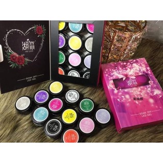 Sét gel vẽ hulian 12 màu đậm đặc, sánh mướt 🧜‍♀️