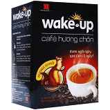 CÀ PHÊ/ CAFE HOÀ TAN WAKE UP HƯƠNG CHỒN HỘP 18 GÓI