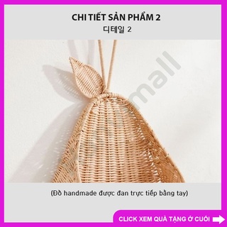 Giỏ mây treo tường trang trí