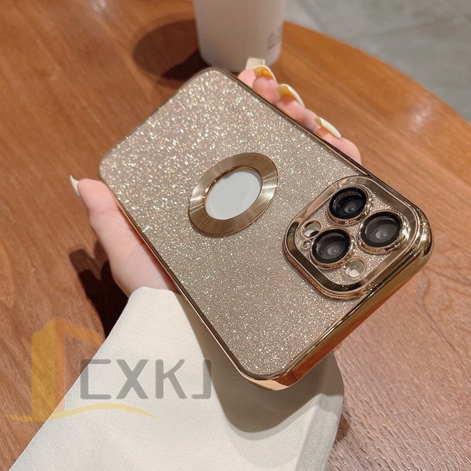Ốp Điện Thoại Mềm Chống Sốc Mạ Viền 6D Cho iphone 11 12 13 pro max XR XS 7 8 plus