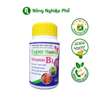 Phân bón Vitamin B1 Super Roots kích rễ bật mầm - Chai 100ml