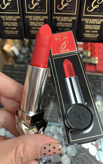 Son phi thuyền GUERLAIN ROUGE G , hàng ko nắp gương, new, fullbox