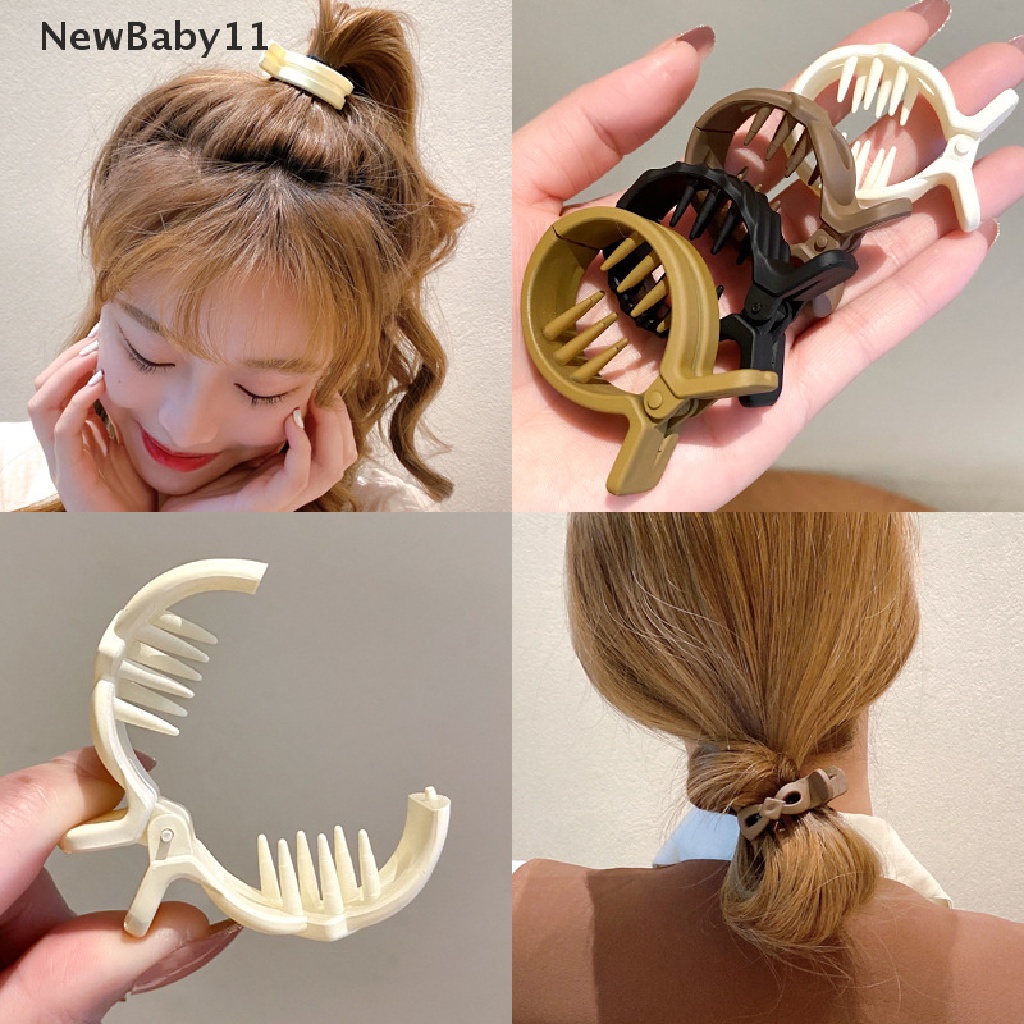 Kẹp Tóc Càng Cua Đơn Giản Cho Nữ