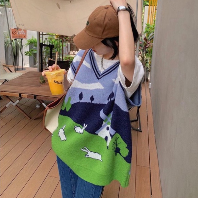 Gile Len Nam Nữ Dáng Rộng, Áo Len Gile Unisex GUMAX Thời Trang Cao Cấp Cổ Chữ V FreeSize Kiểu Dáng Hàn Quốc | BigBuy360 - bigbuy360.vn