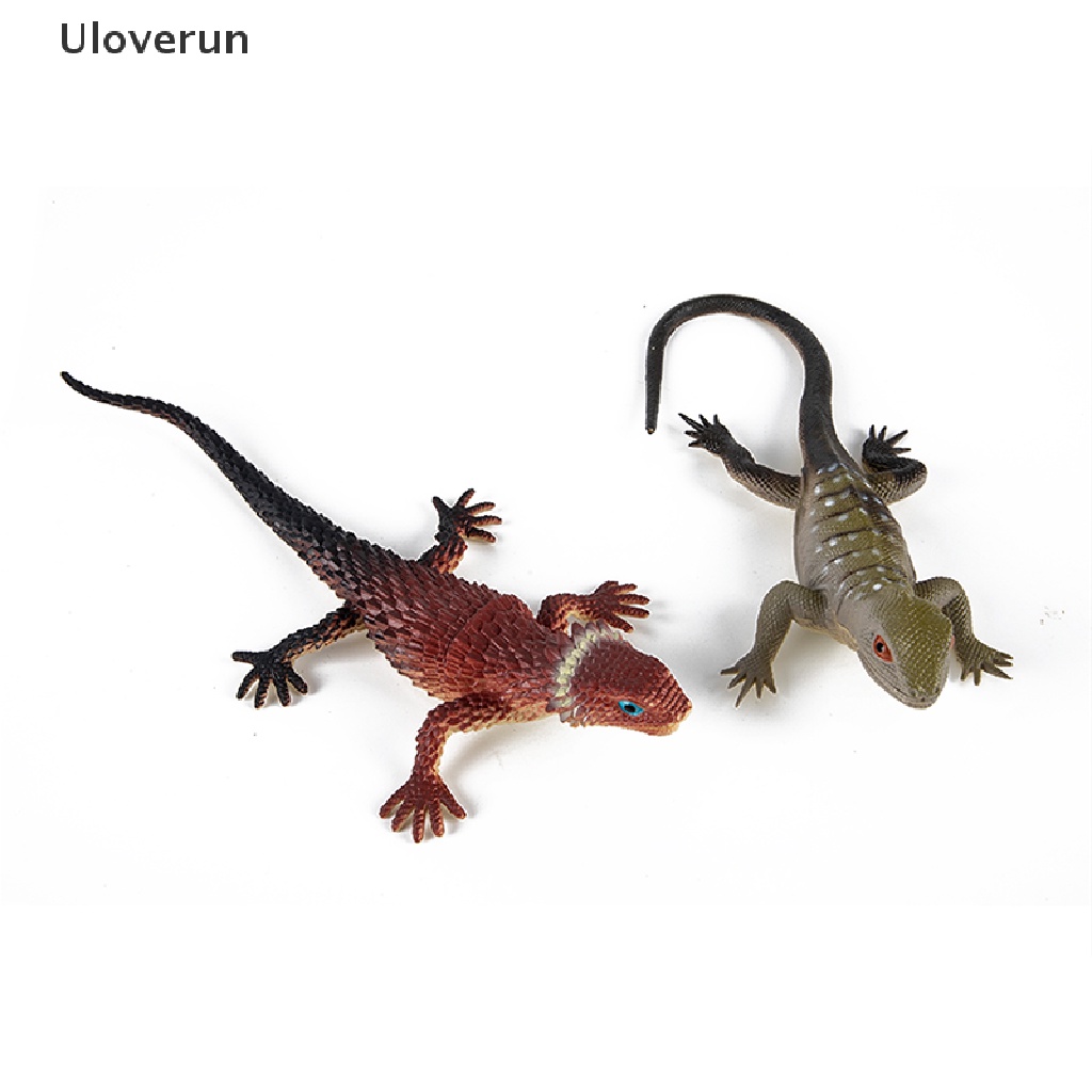 Uloverun Mô Hình Đồ Chơi Thằn Lằn Bằng Cao Su Mềm