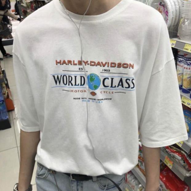 [S04][HÌNH THẬT] Áo thun nữ nam unisex căp đôi áo phông nữ tay lỡ World 🌏 Class phong cách cute-BT022 | BigBuy360 - bigbuy360.vn