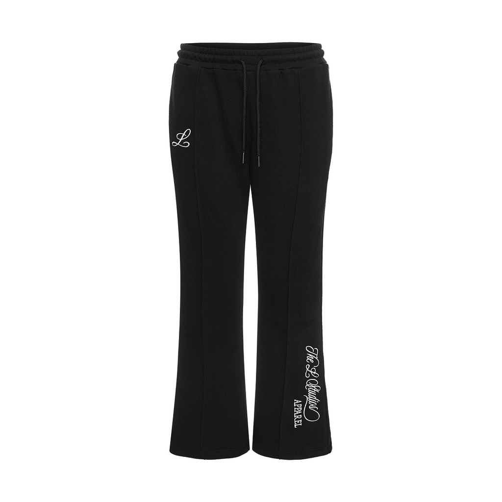 THELSTUDIOS - Quần nỉ ống loe thêu Logo Apparel