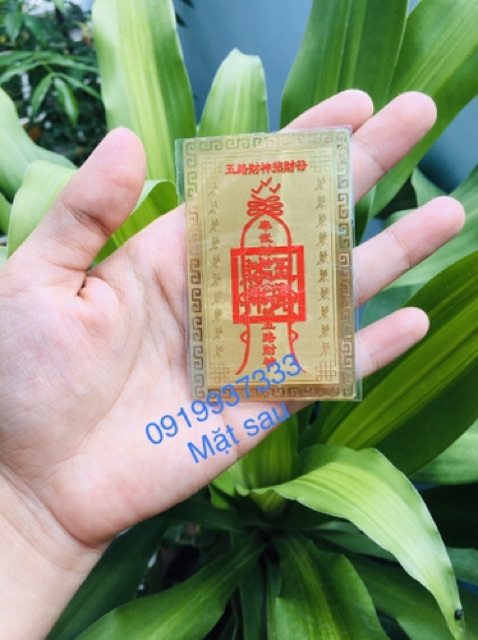 Kim bài Ngũ lộ thần tài cầu tài lộc | BigBuy360 - bigbuy360.vn
