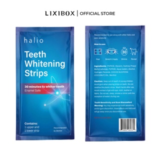 Set 7 Miếng Dán Trắng Răng Halio Teeth Whitening Strip
