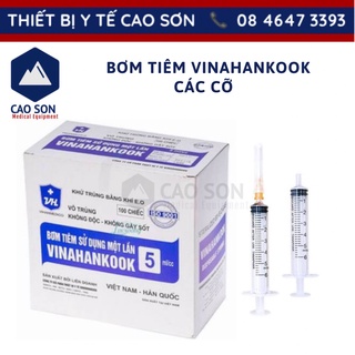 Bơm tiêm Vinahankook các cỡ