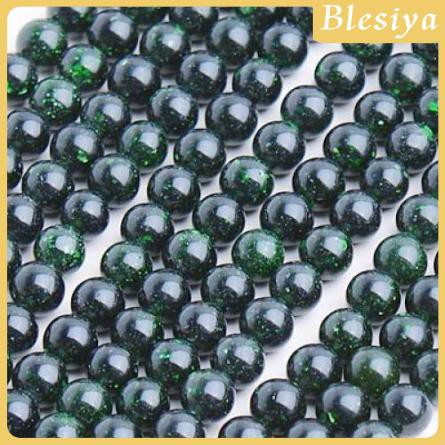 (Hàng Mới Về) Chuỗi Hạt Đá Vàng Xanh 6mm 14 '' Chất Lượng Cao