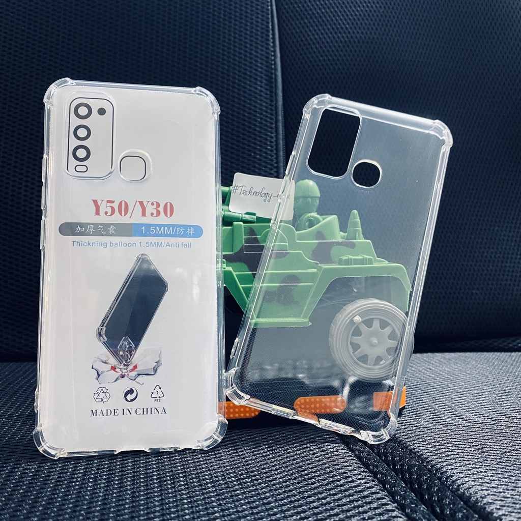 Ốp lưng Chống sốc Vivo Y30/ Y50 loại dày cao cấp dẻo bo 4 góc chống va đập