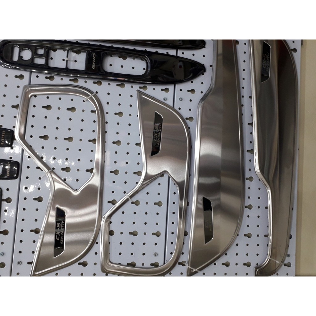 Bộ ốp cánh cửa inox xe Mazda Cx5 dùng chung các form 2019-2021