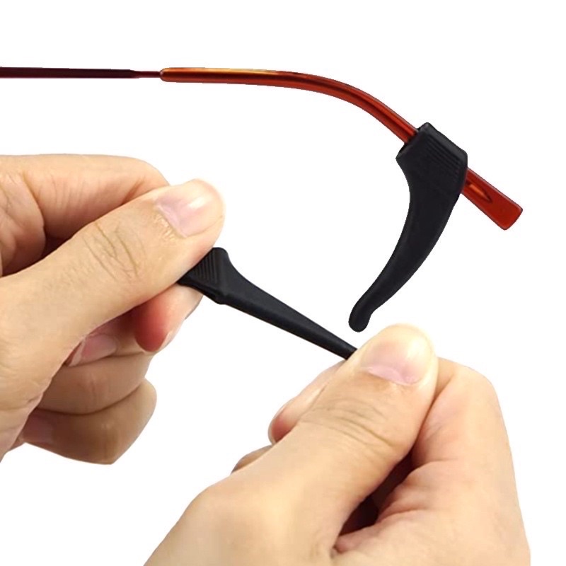 Cài tai silicon chống rơi kính dành cho mọi lứa tuổi và hay chơi thể thao
