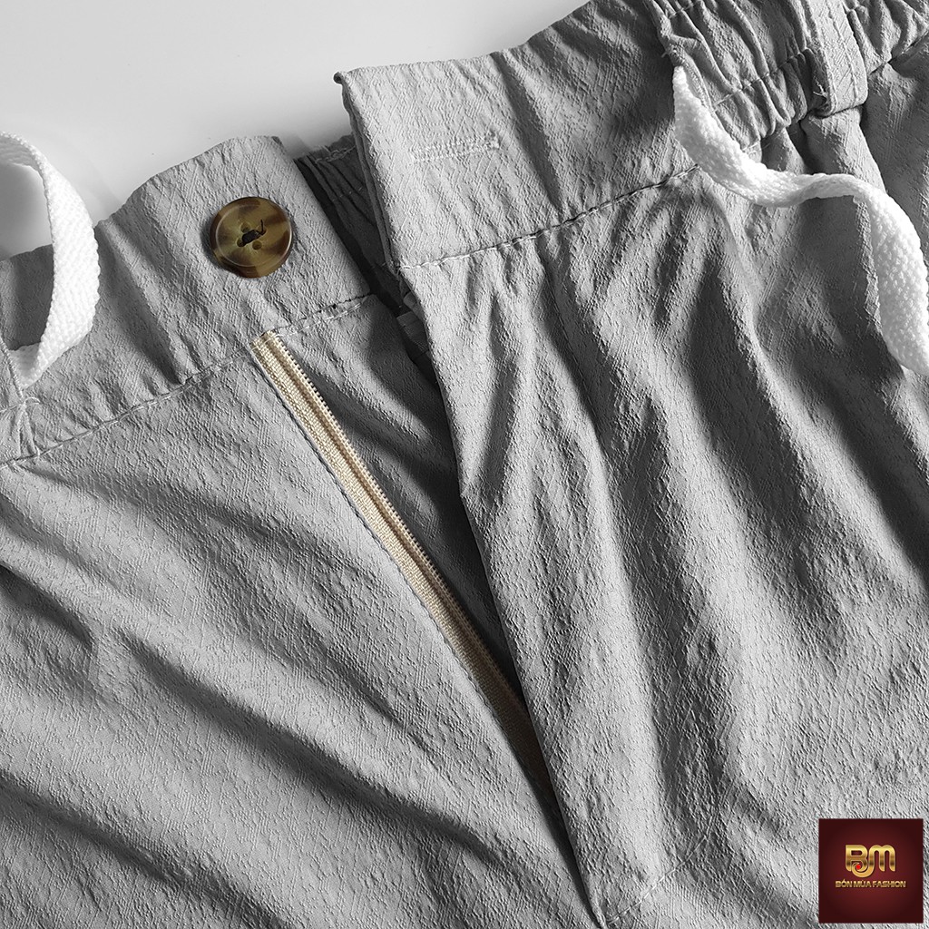 Quần Short Đũi Nam Cạp Cúc Lưng Thun Cao Cấp Mặc Mát Nhẹ Co Giãn (mẫu mới nhất 2021), QS208 | BigBuy360 - bigbuy360.vn