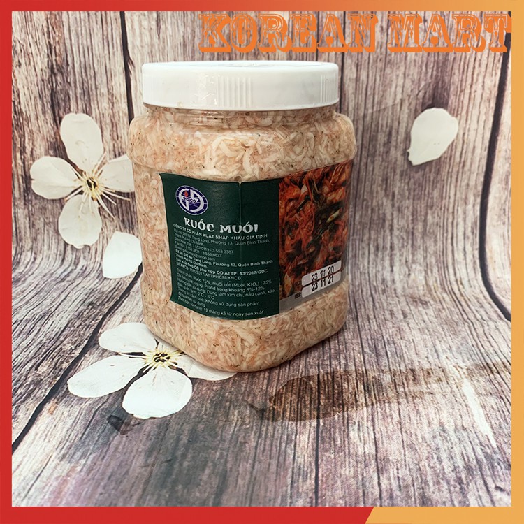 Ruốc tép muối kimchi Hàn Quốc 1kg