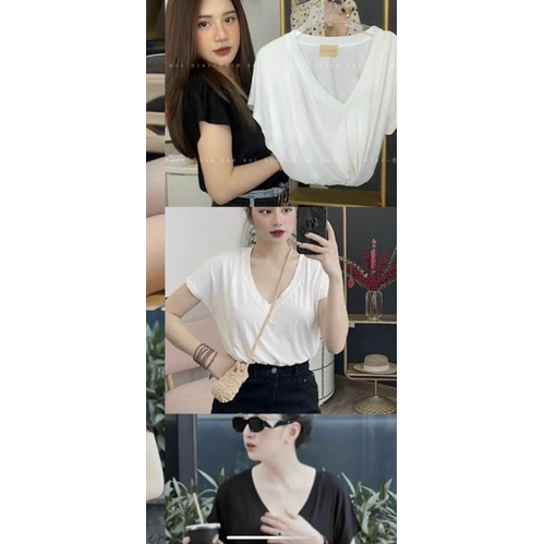 áo cổ tim . áo cánh dơi cổ tim (bigsize 60-110kg)