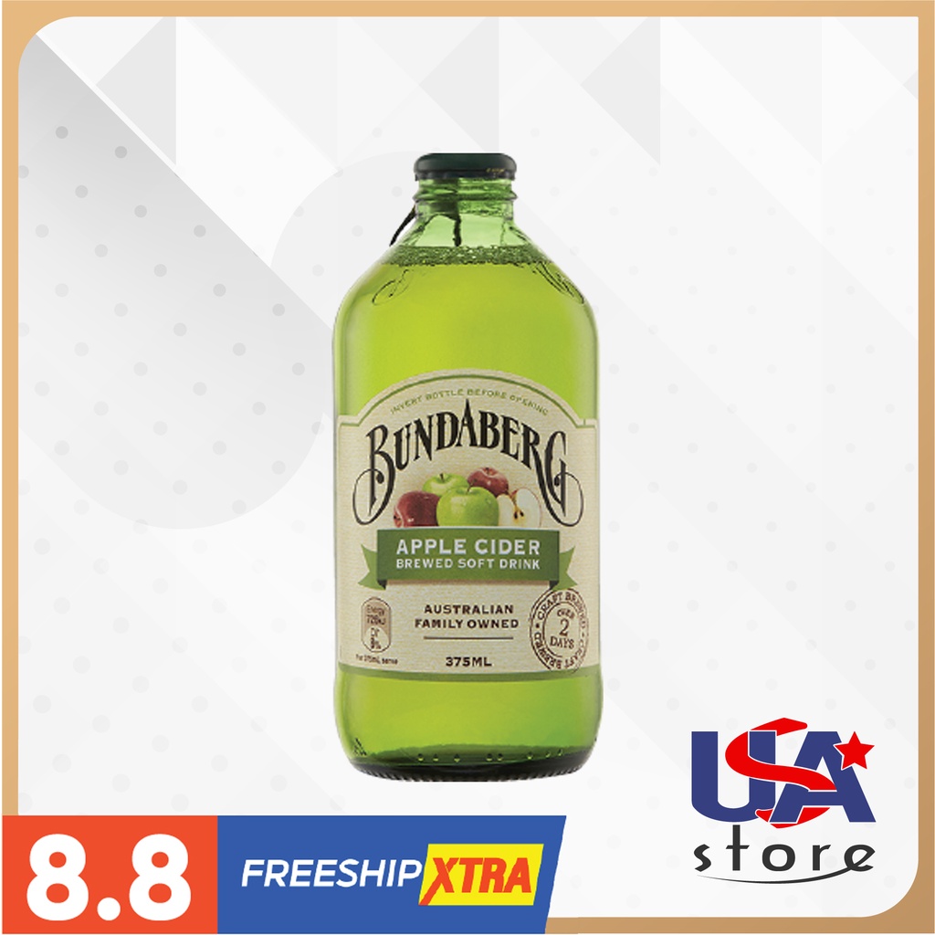 Nước ép có ga.s Bundaberg Apple Cider 375ml