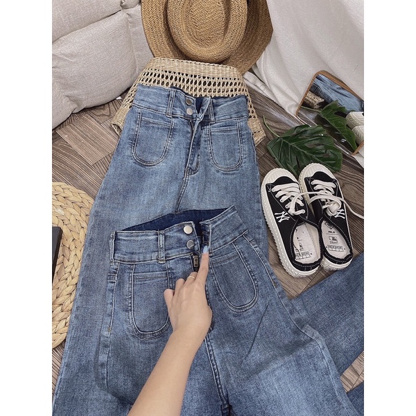 Quần jean ôm túi