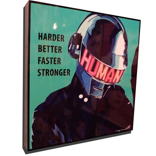 Tranh canvas Music “Harder, Better”