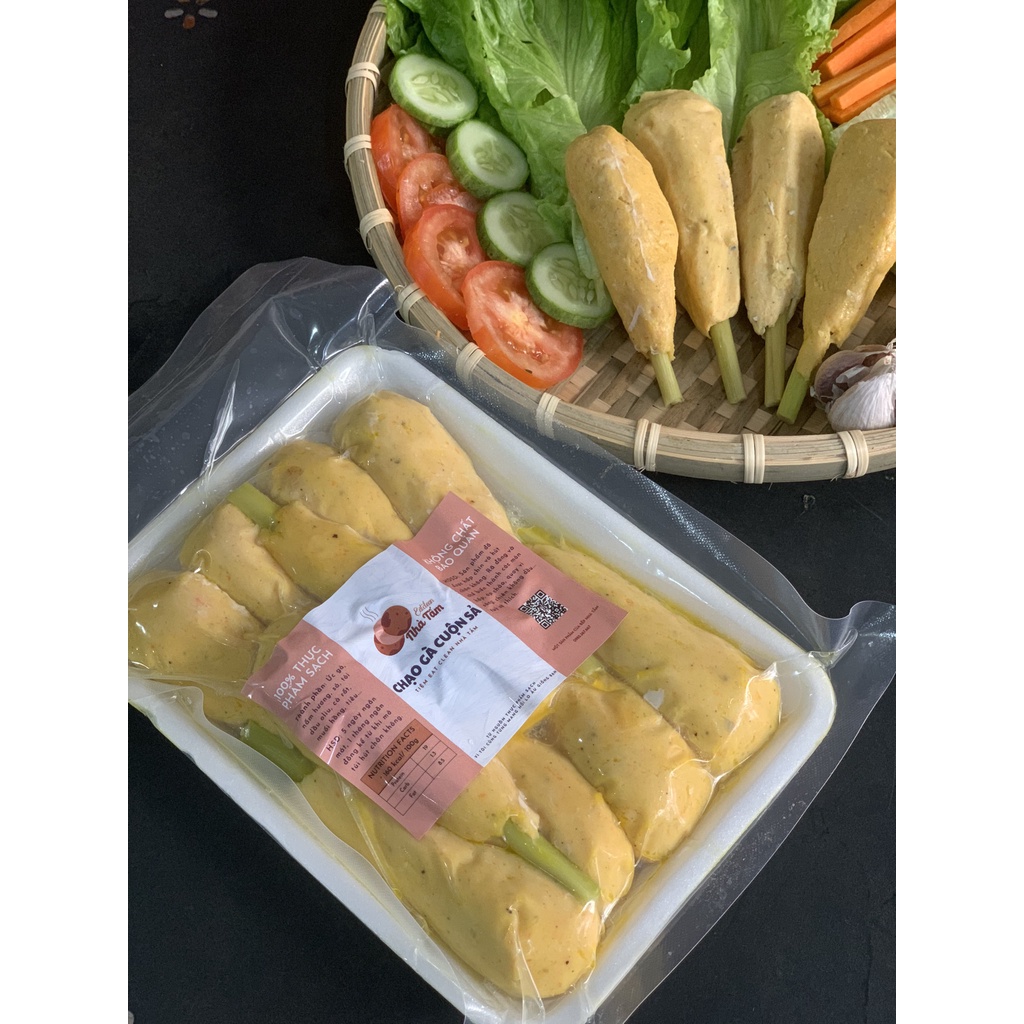 Chạo Gà Eatclean Eat Clean Bịch 500gr chả ức gà cuộn sả ăn kiêng chả gà healthy chả ăn kiêng nem lụi ức gà chả lụi ức gà