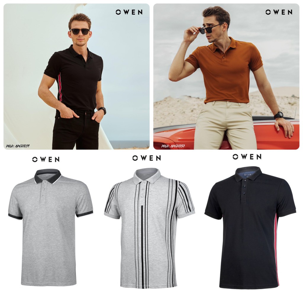 OWEN - Áo polo ngắn tay Owen - Áo thun có cổ Owen