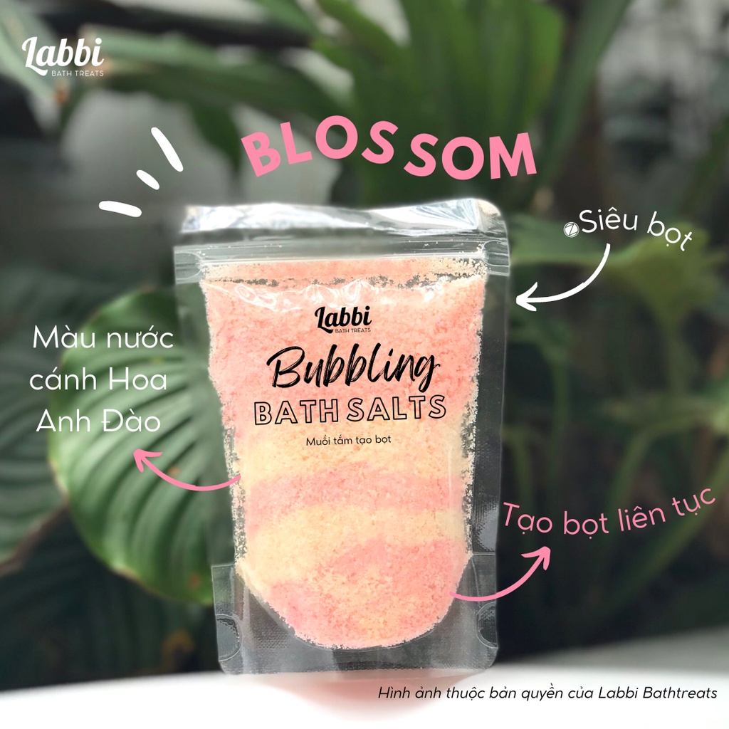 BLOSSOM [Labbi] Tạo bọt bồn tắm / Muối tắm tạo bọt / Bubble Salts